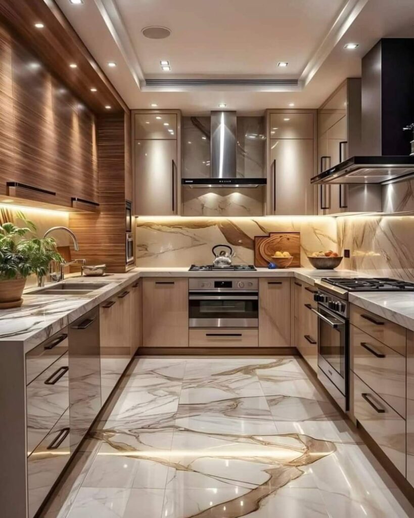 The Future of Interior Styling and Space Transformation - modern kitchen interior,